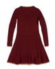 Hope & Henry Hope & Henry Kids' Organic Mock Neck Flounce Hem Sweater Dress - 3