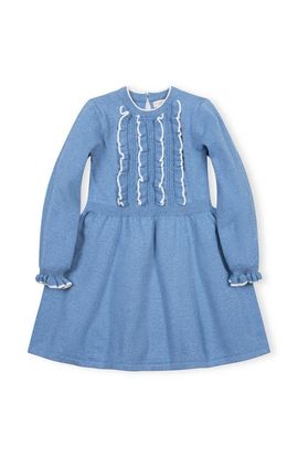 Hope & Henry Hope & Henry Kids' Organic Ruffle Bodice Sweater Dress