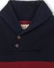 Hope & Henry Hope & Henry Kids' Organic Shawl Collar Cable Sweater with Elbow Patches - 4
