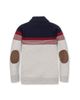 Hope & Henry Hope & Henry Kids' Organic Shawl Collar Cable Sweater with Elbow Patches - 5