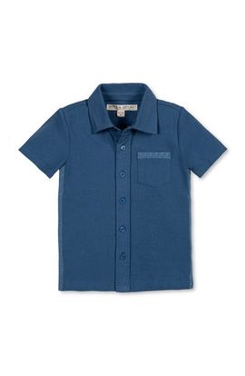 Hope & Henry Hope & Henry Kids' Organic Short Sleeve Pique Shirt