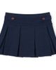 Hope & Henry Hope & Henry Kids' Ponte Pleated Button Tab Skort - 1