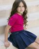 Hope & Henry Hope & Henry Kids' Ponte Pleated Button Tab Skort - 2