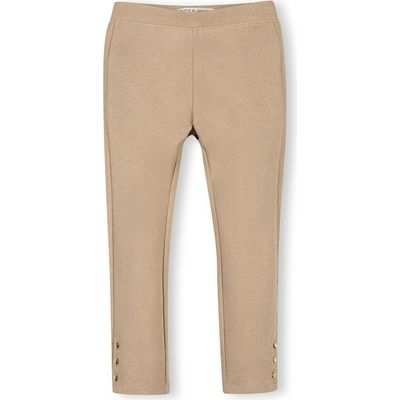 Hope & Henry Hope & Henry Kids' Slim Fit Button Cuff Ponte Pants