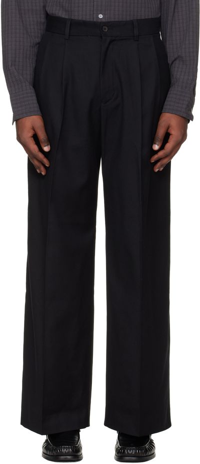 HOPE HOPE Black Loose-Fit Trousers