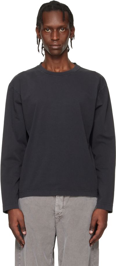 HOPE HOPE Black Relaxed Longsleeve T-shirt