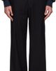 HOPE HOPE Black Straight-Fit Trousers - 1
