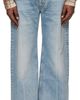 HOPE HOPE Blue Low-Waist Wide-Leg Jeans - 1