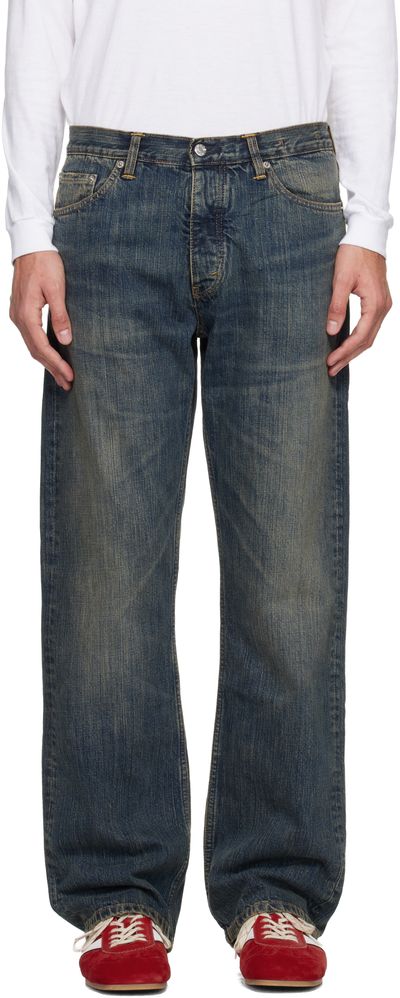 HOPE HOPE Blue Relaxed Bootcut Rush Jeans