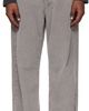 HOPE HOPE Gray Loose-Fit Trousers - 1
