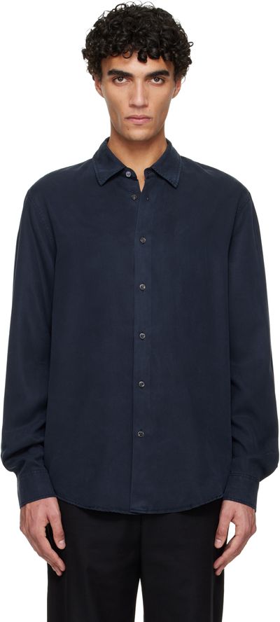 HOPE HOPE Navy Regular Fit Shirt