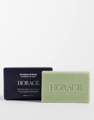 Horace Horace Eucalyptus & Sage Superfatted Soap Bar-No color