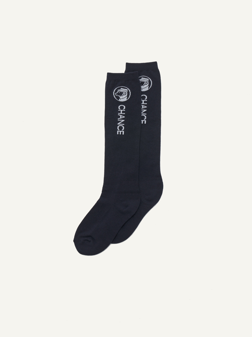 HOTEL SAINT TROPEZ Bonne Chance Micca Knee Socks_Navy