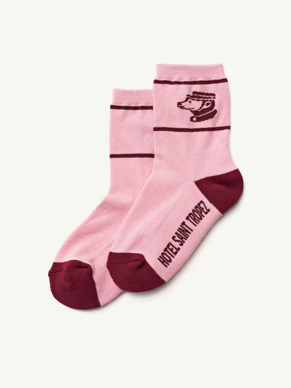 HOTEL SAINT TROPEZ Point Micca Socks_Pink