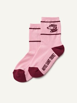 HOTEL SAINT TROPEZ Point Micca Socks_Pink