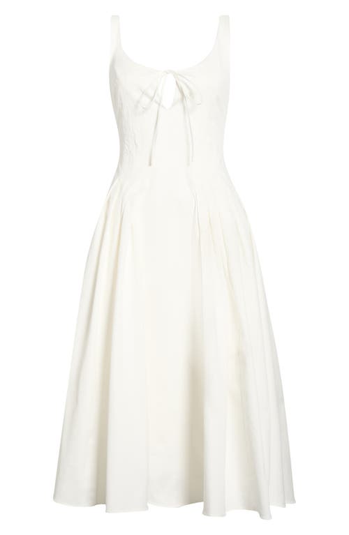 HOUSE OF CB HOUSE OF CB Alira Keyhole Cotton Dress