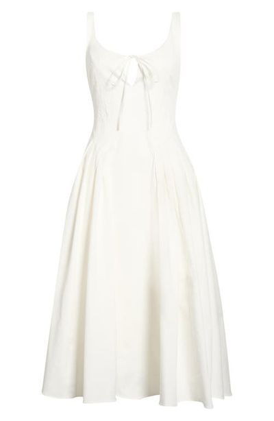 HOUSE OF CB HOUSE OF CB Alira Keyhole Cotton Dress