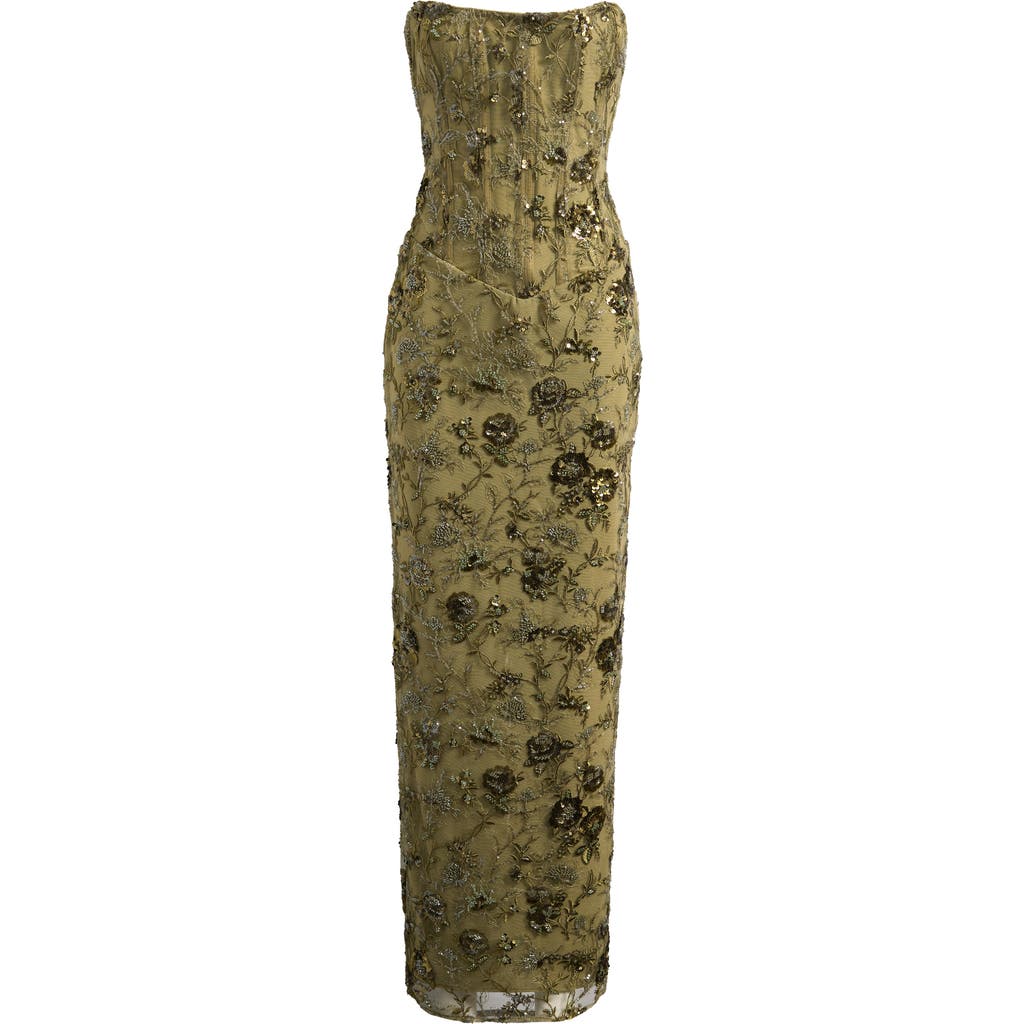 HOUSE OF CB HOUSE OF CB Anisa Hand Beaded Gown