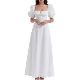 HOUSE OF CB HOUSE OF CB Felizia Floral Puff Sleeve Maxi Dress