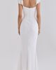HOUSE OF CB HOUSE OF CB Flutter Sleeve Lace Up Gown - 2