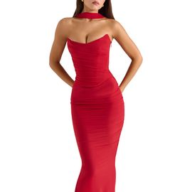 HOUSE OF CB HOUSE OF CB Hallie Corset Top & Scarf