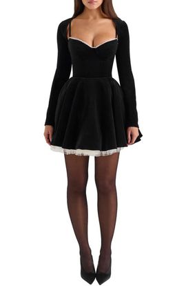 HOUSE OF CB HOUSE OF CB Harmony Velvet Bolero