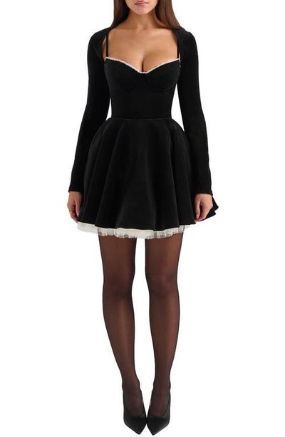 HOUSE OF CB HOUSE OF CB Harmony Velvet Bolero