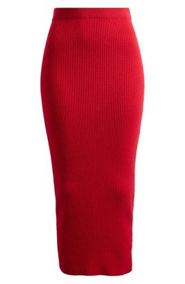 HOUSE OF CB HOUSE OF CB Lourdes Rib Maxi Skirt