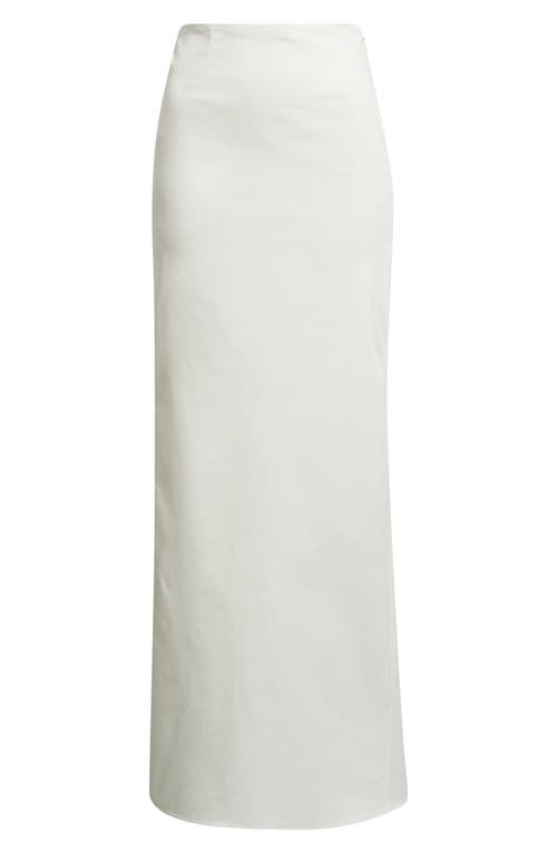 HOUSE OF CB HOUSE OF CB Lyra Ruched V-Back Evening Maxi Skirt