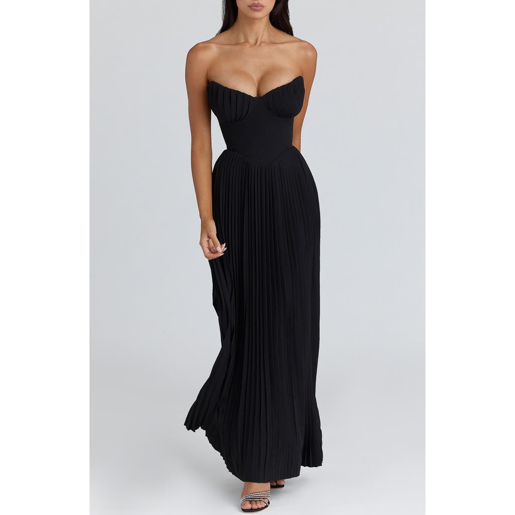 HOUSE OF CB HOUSE OF CB Marcella Pleated Georgette Dress