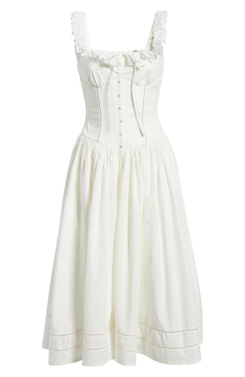 HOUSE OF CB HOUSE OF CB Phoebe Stretch Cotton Broderie Dress