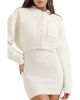 HOUSE OF CB HOUSE OF CB Salilah Chenille Bomber Cardigan - 1