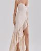 HOUSE OF CB HOUSE OF CB Santana Georgette Ruffle Gown - 3