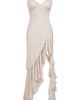 HOUSE OF CB HOUSE OF CB Santana Georgette Ruffle Gown - 4
