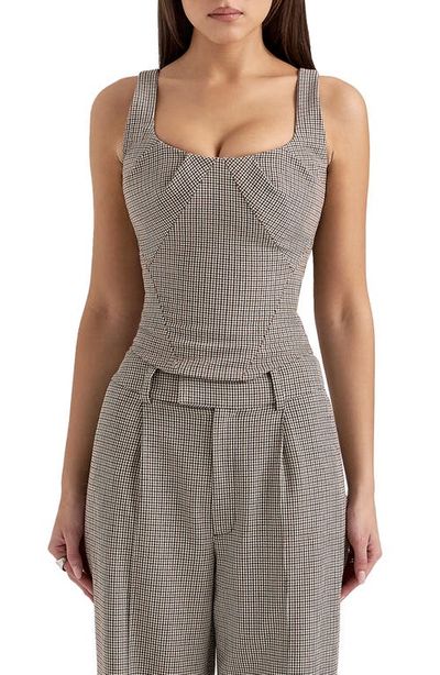 HOUSE OF CB HOUSE OF CB Selma Lace-Up Corset Top