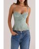 HOUSE OF CB HOUSE OF CB Soraya Embellished Georgette Top - 1