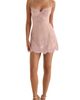 HOUSE OF CB HOUSE OF CB Soraya Embellished Lace Georgette Minidress - 1