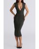 HOUSE OF CB HOUSE OF CB The Super Plunge Bandage Midi Dress - 1