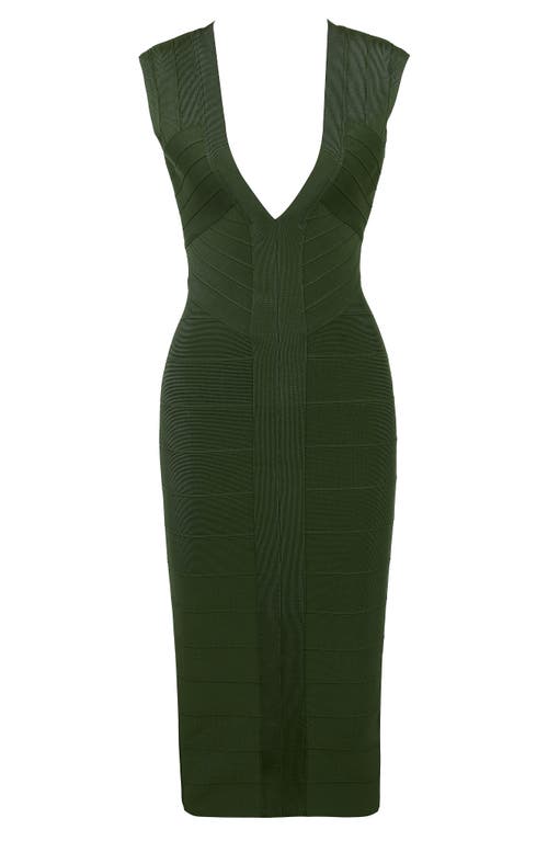 house of cb green bandage dress LAYLA K