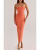 HOUSE OF CB HOUSE OF CB The Sweetheart Strapless Bandage Midi Dress - 1