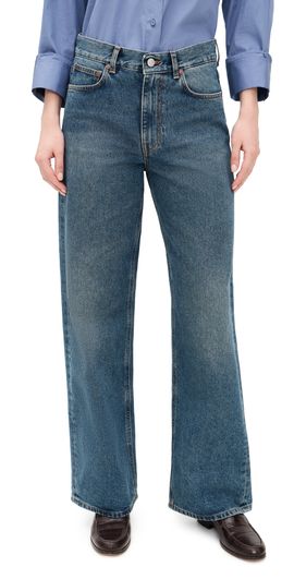 House of Dagmar House of Dagmar Baggy Fit Denim Vintage Blue
