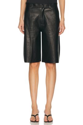 House of Dagmar House of Dagmar Boxy Leather Short