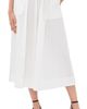 House of Dagmar House of Dagmar Cotton Maxi Skirt White - 1