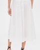 House of Dagmar House of Dagmar Cotton Maxi Skirt White - 3