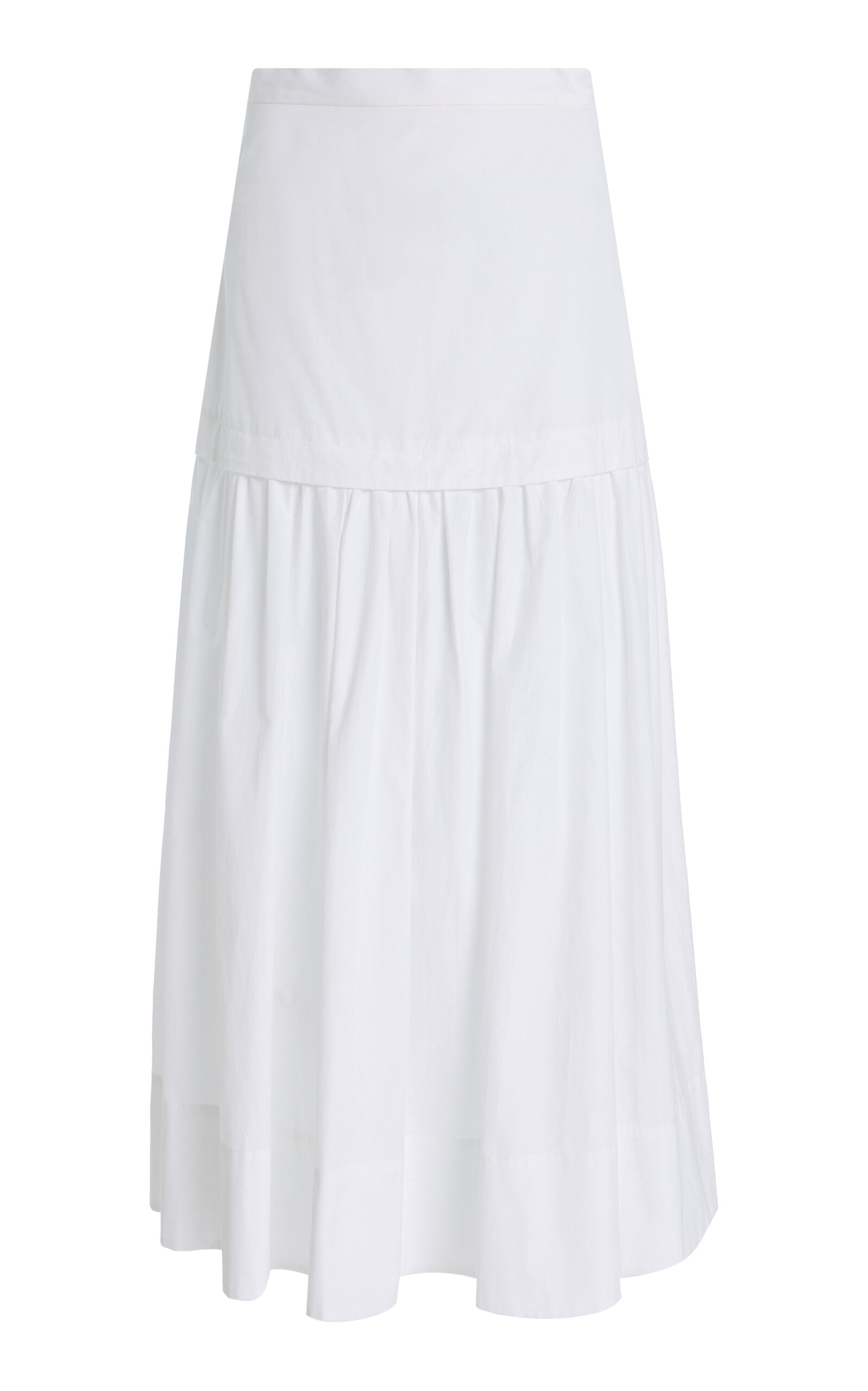 House of Dagmar House of Dagmar DropWaist Cotton Maxi Skirt