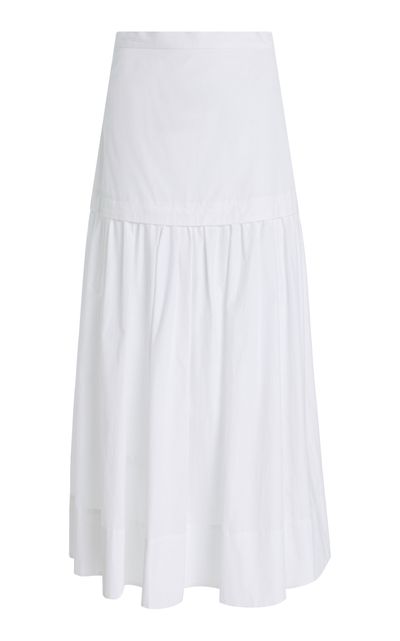 House of Dagmar House of Dagmar DropWaist Cotton Maxi Skirt