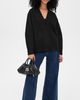 House of Dagmar House of Dagmar Long Wool Cardigan Black - 5