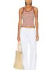 House of Dagmar House of Dagmar Ribbed Tank Top - 4
