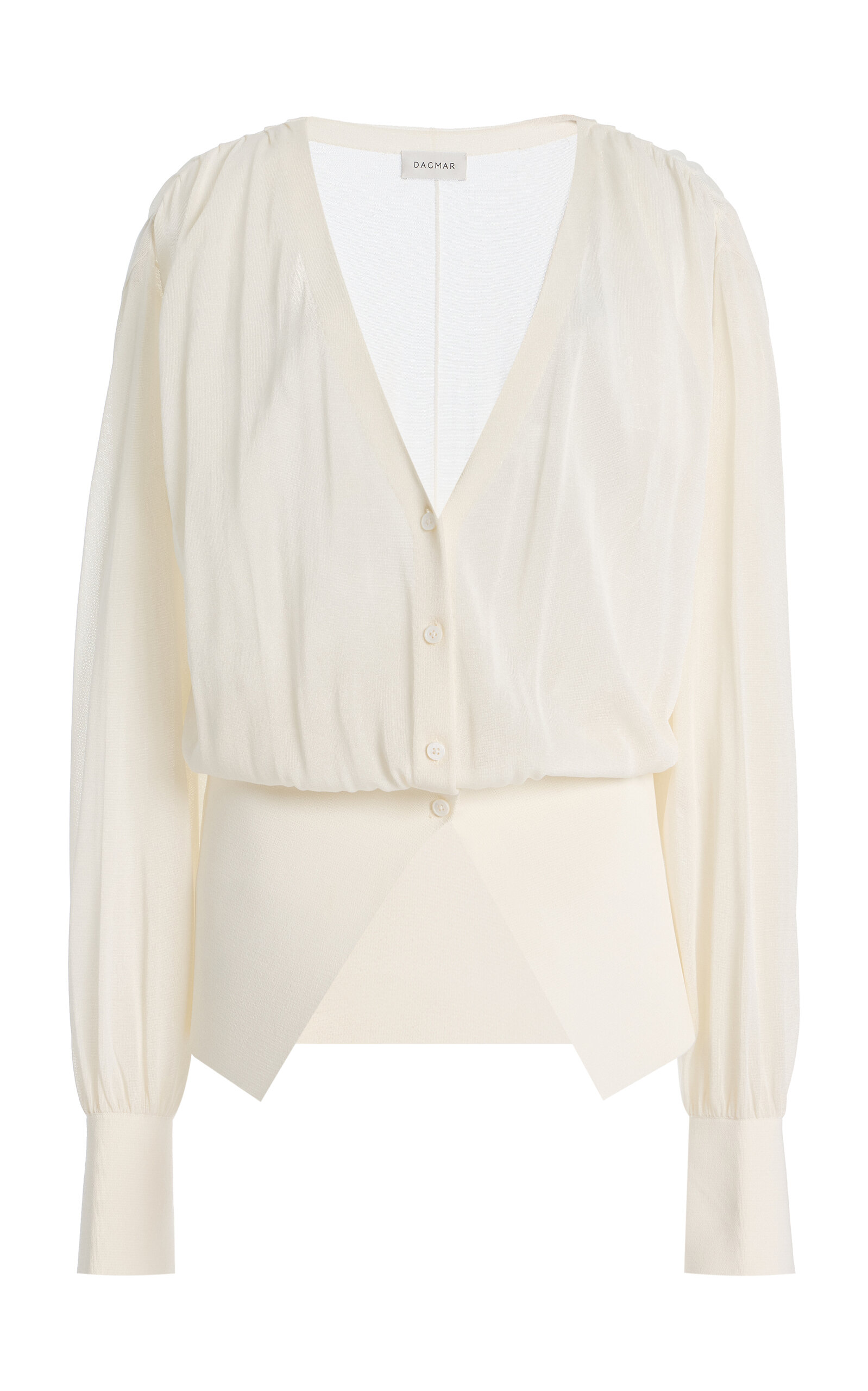 House of Dagmar House of Dagmar Sheer Knit Cardigan