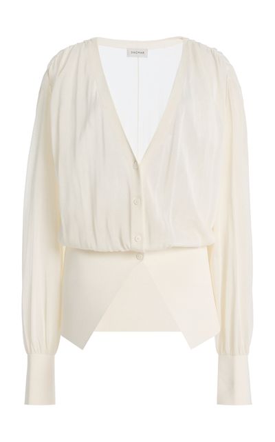 House of Dagmar House of Dagmar Sheer Knit Cardigan